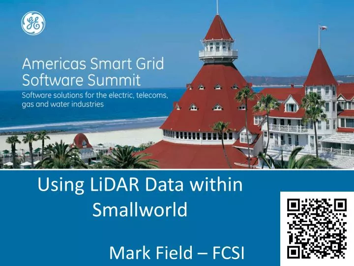 using lidar data within smallworld