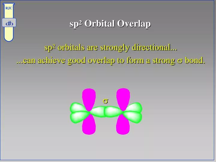 sp 2 orbital overlap