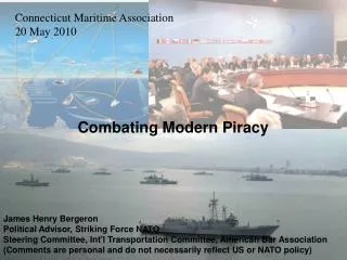 Combating Modern Piracy