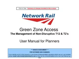 Green Zone Access