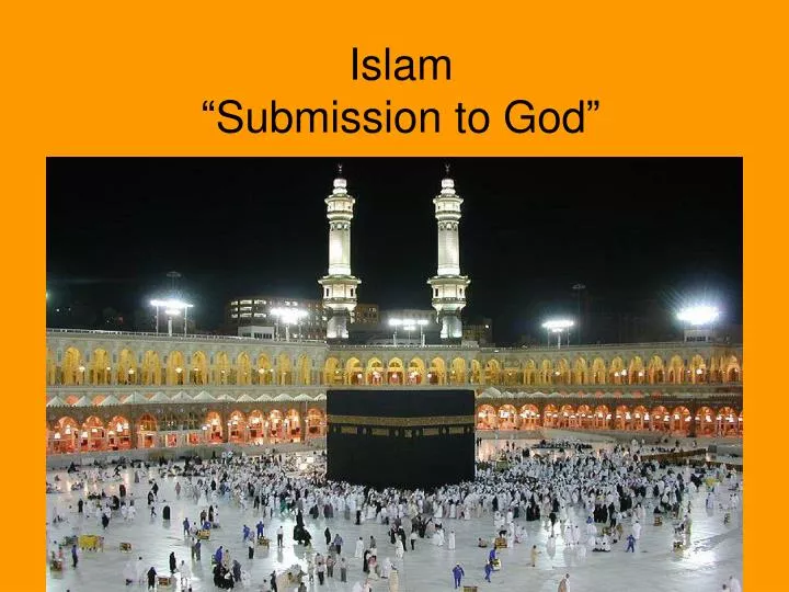 islam submission to god