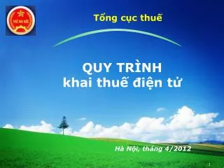 quy tr nh khai thu i n t