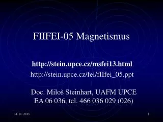 f ii f ei 05 magnetismus