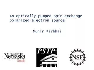 An optically pumped spin-exchange polarized electron source