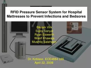 RFID Pressure Sensor System for Hospital Mattresses to Prevent Infections and Bedsores