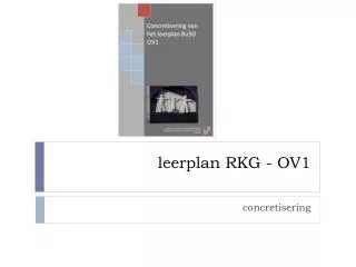 leerplan rkg ov1