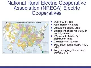 National Rural Electric Cooperative Association (NRECA) Electric Cooperatives