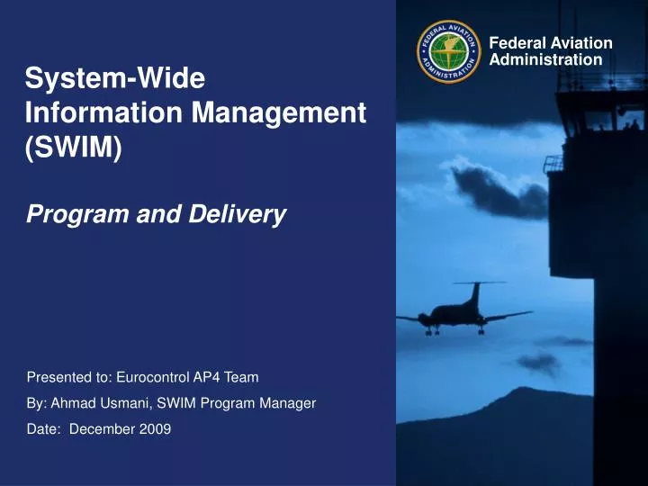 system wide information management swim program and delivery