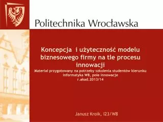 janusz kroik i23 w8