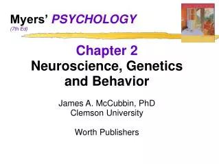 myers psychology 7th ed