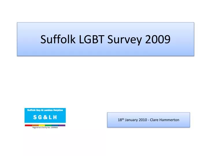 suffolk lgbt survey 2009