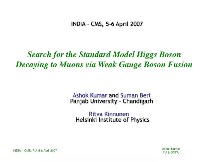 search for the standard model higgs boson decaying to muons via weak gauge boson fusion