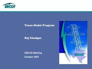 Texas Nodal Program