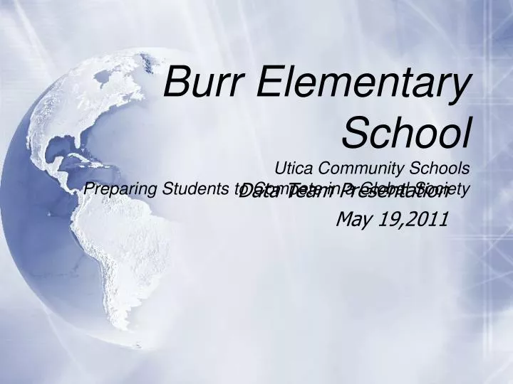 burr elementary school utica community schools preparing students to compete in a global society