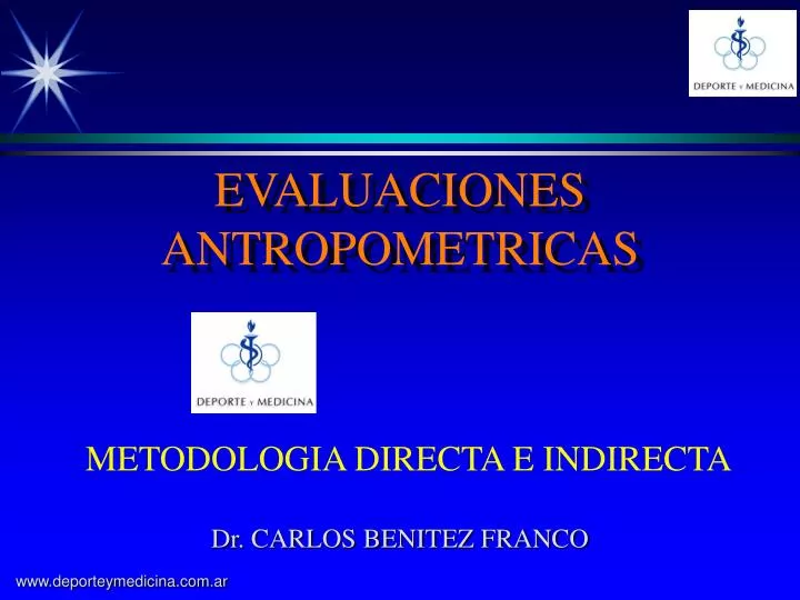 evaluaciones antropometricas