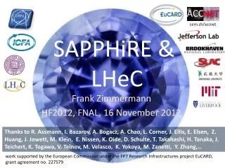 SAPPHiRE &amp; LHeC