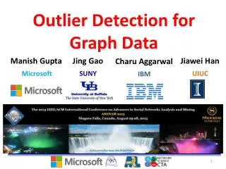 Outlier Detection for Graph Data