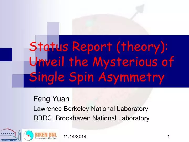 status report theory unveil the mysterious of single spin asymmetry