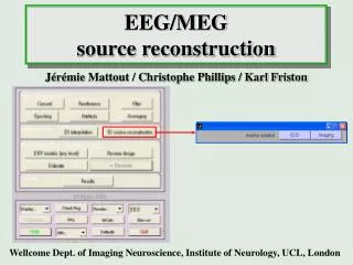 EEG/MEG source reconstruction