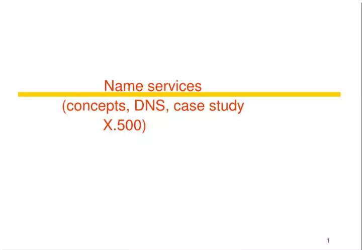name services concepts dns case study x 500