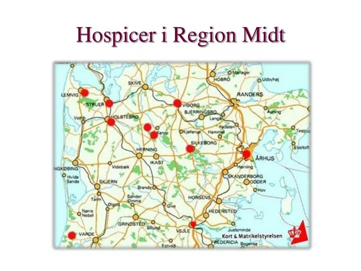 hospicer i region midt