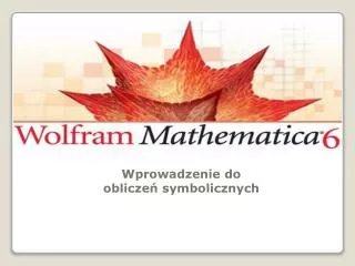 wprowadzenie do oblicze symbolicznych