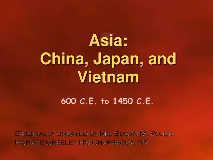 asia china japan and vietnam