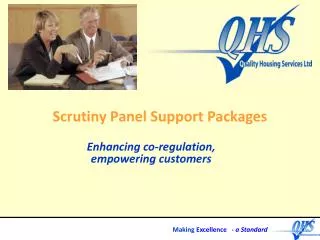 Scrutiny Panel Support Packages