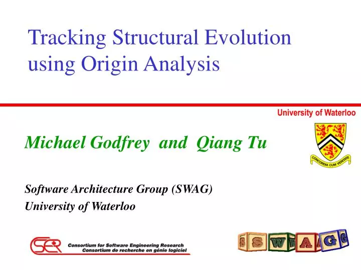 tracking structural evolution using origin analysis