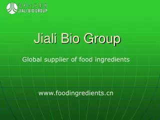 Jiali Bio Group
