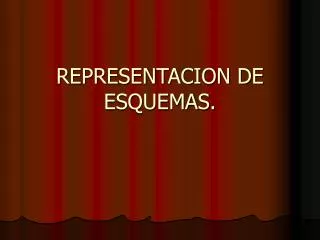 representacion de esquemas