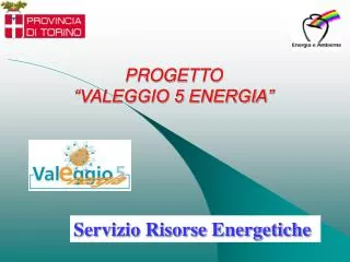 progetto valeggio 5 energia