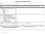 Question Exploration Guide - slide 1