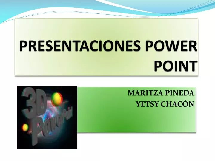 presentaciones power point