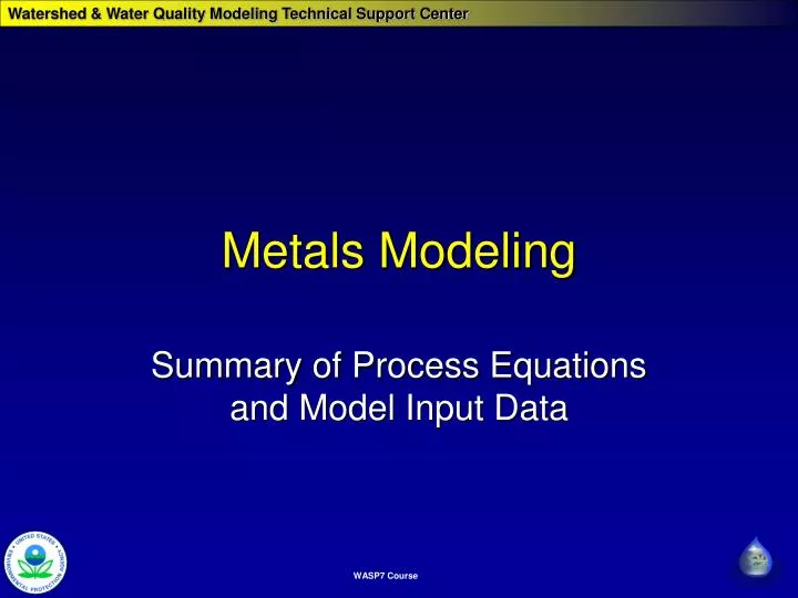 metals modeling