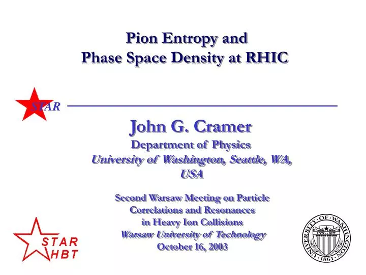 pion entropy and phase space density at rhic