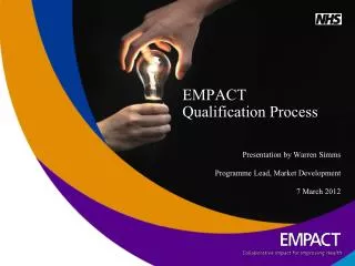 EMPACT Qualification Process