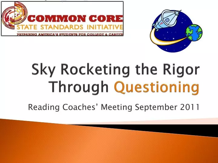 sky rocketing the rigor through questioning