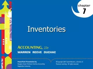 Inventories