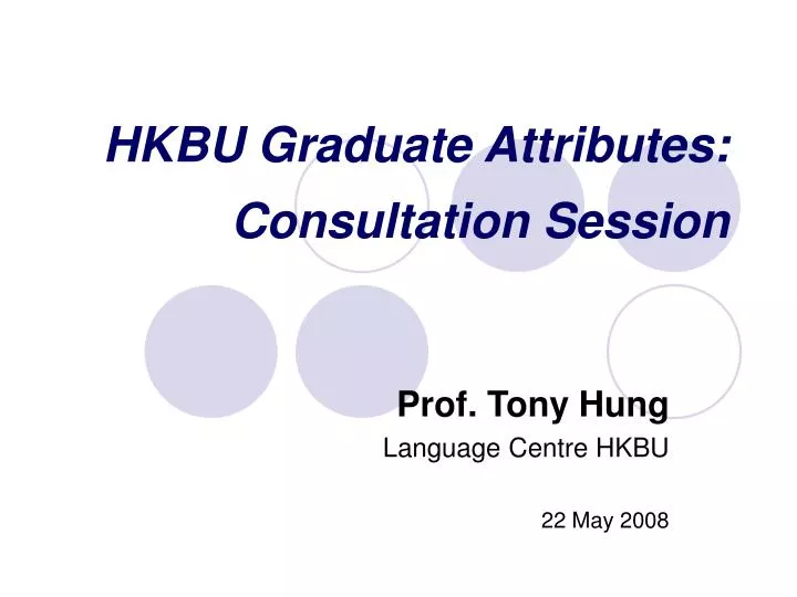 hkbu graduate attributes consultation session
