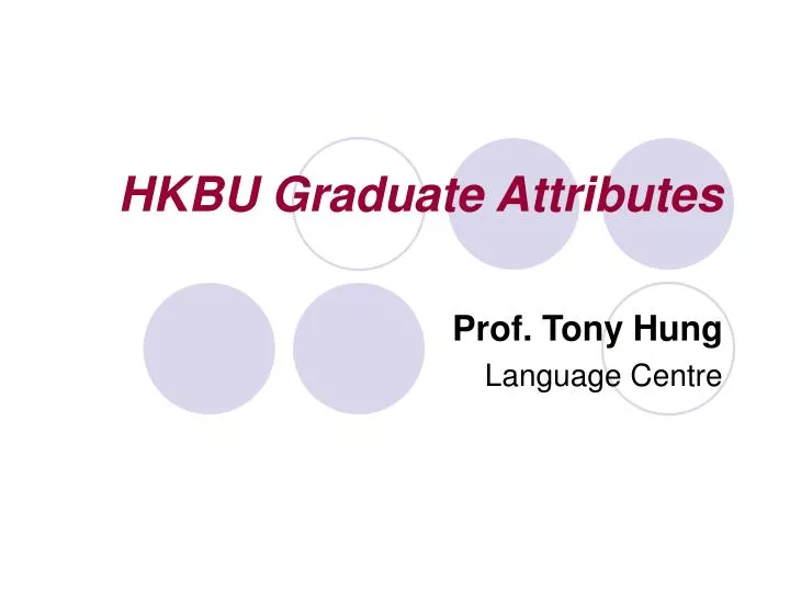 hkbu graduate attributes