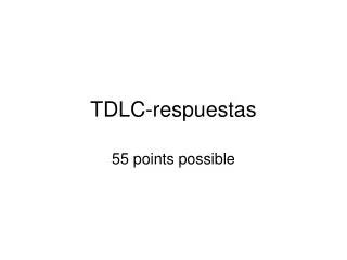 TDLC-respuestas
