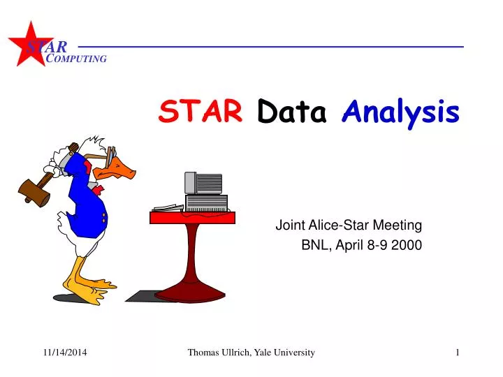 star data analysis
