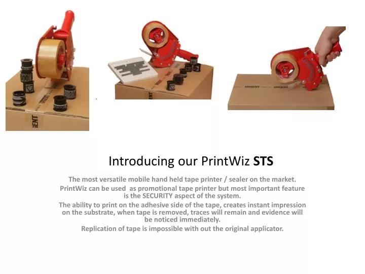 introducing our printwiz sts