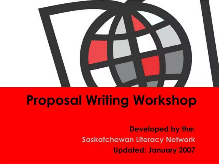 proposal writing workshop