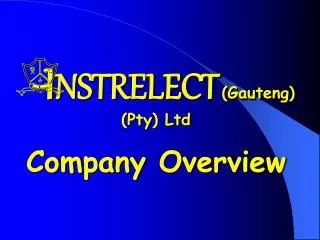 I NSTRELECT (Gauteng) (Pty) Ltd Company Overview