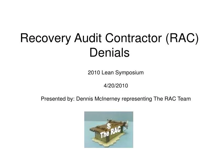 recovery audit contractor rac denials