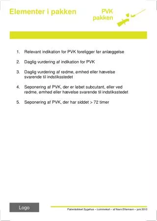 elementer i pakken