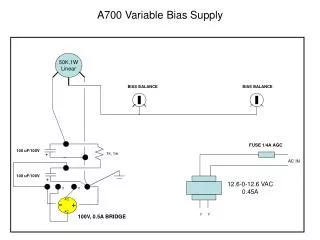 A700 Variable Bias Supply