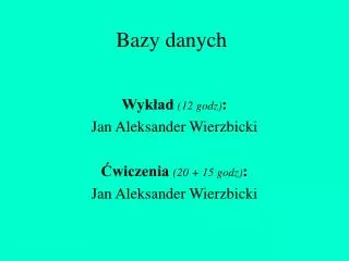 bazy danych